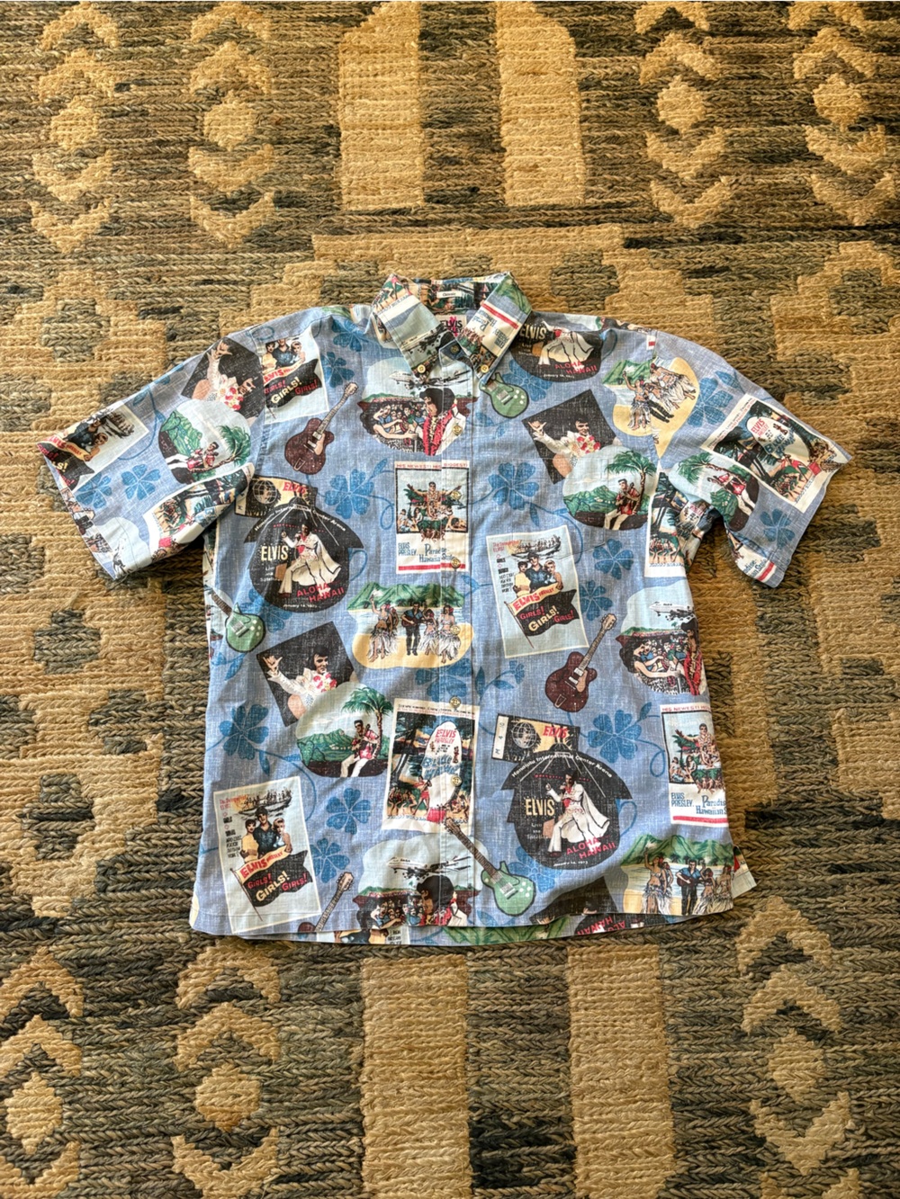 Reyn Spooner Elvis Aloha Shirt